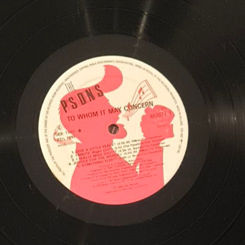 THE PASADENAS - To Whom It May Concern