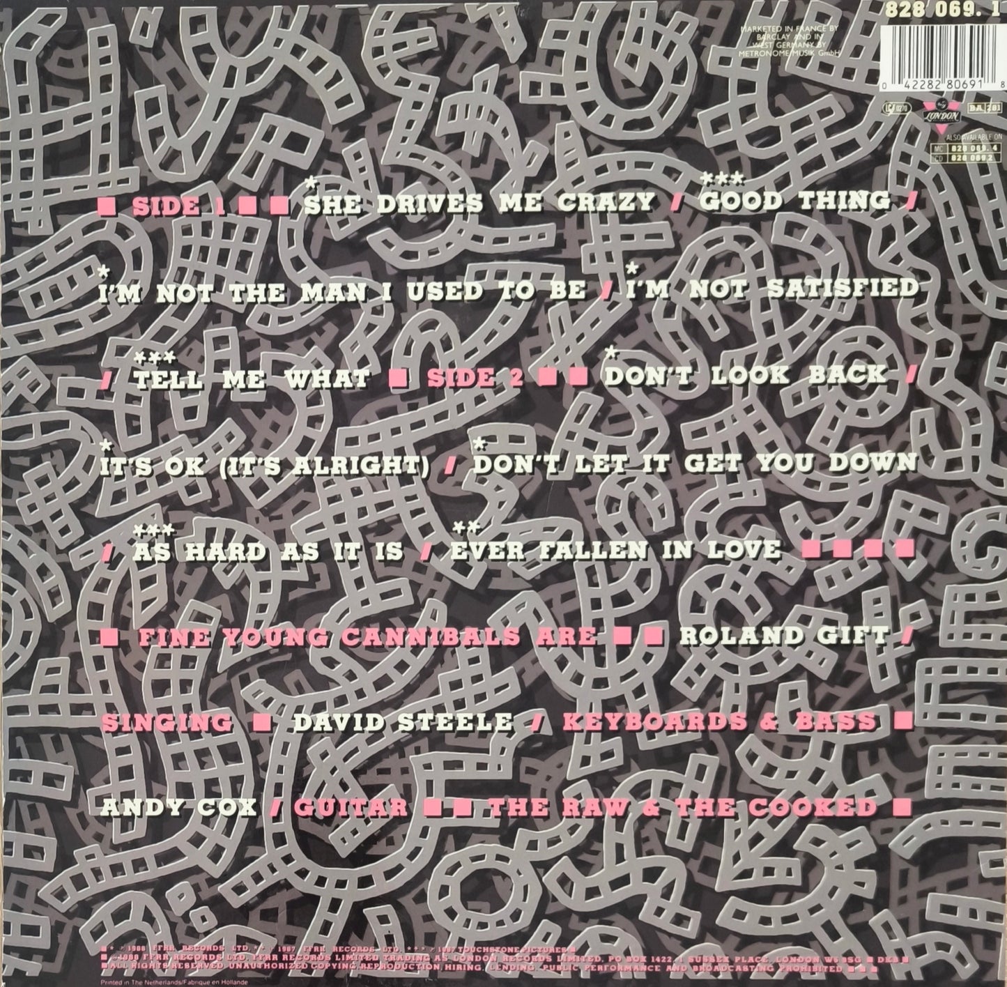 FINE YOUNG CANNIBALS - The Raw & The Cooked