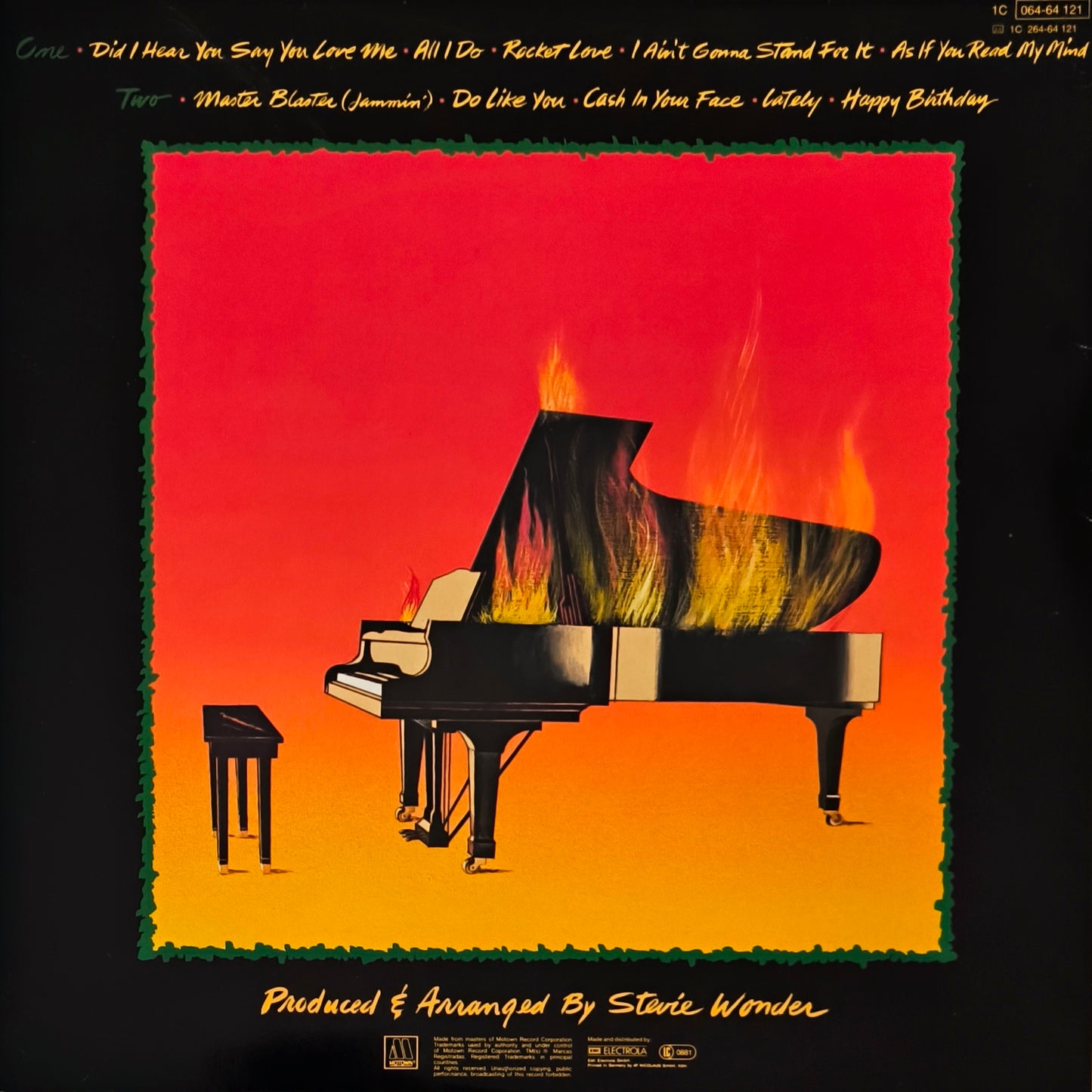 STEVIE WONDER  - Hotter than July