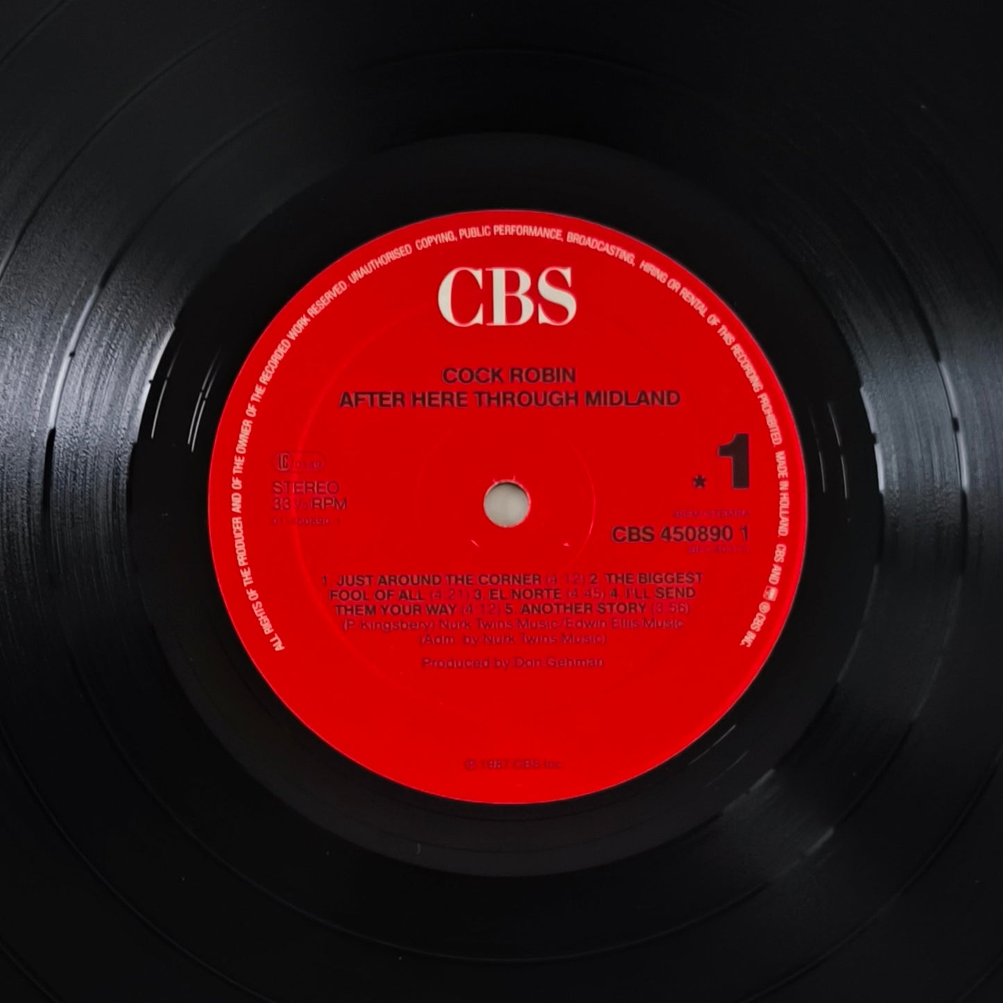 COCK ROBIN - After Here Through Midland