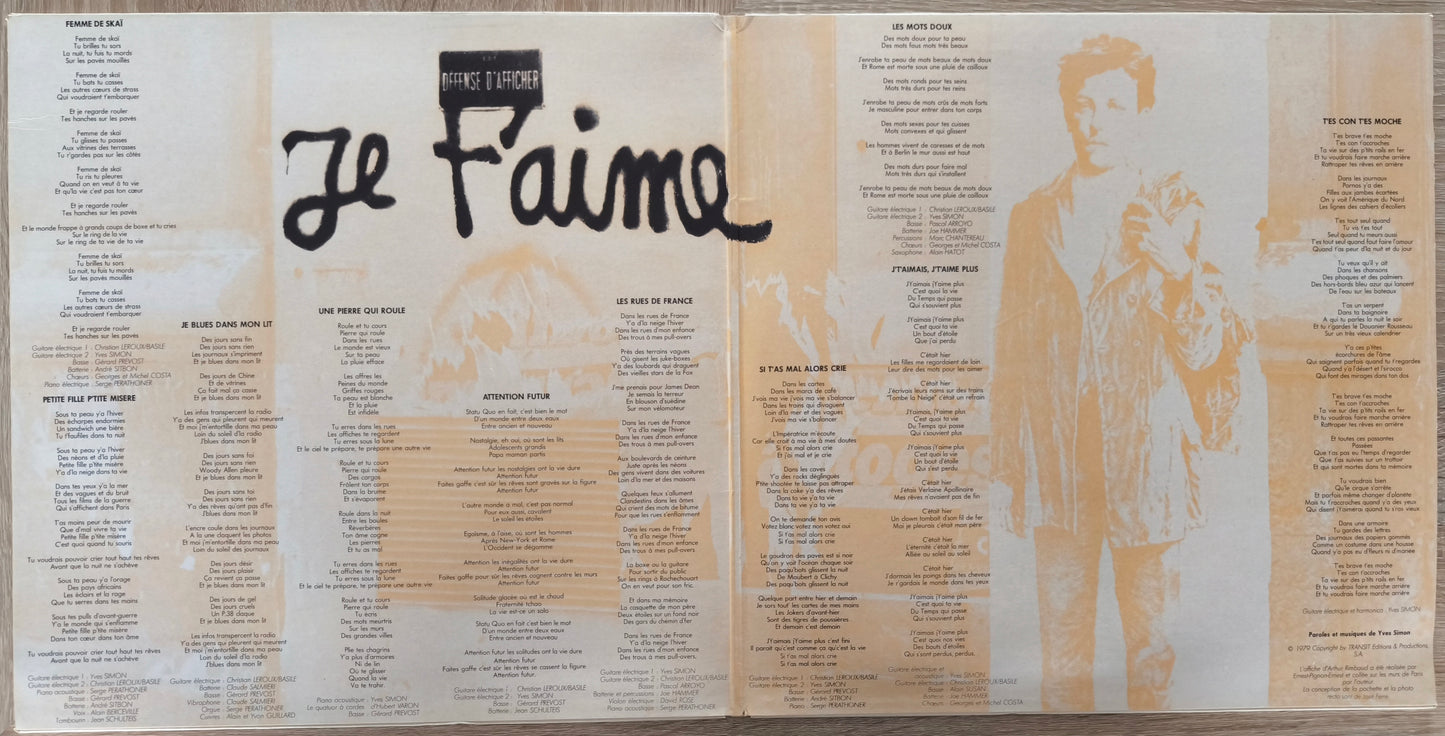 YVES SIMON - Demain Je T'Aime