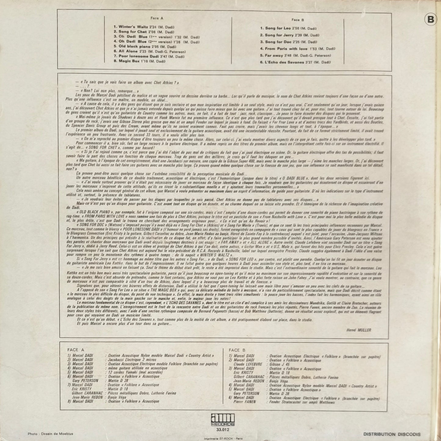 MARCEL DADI - Dadi's Folks