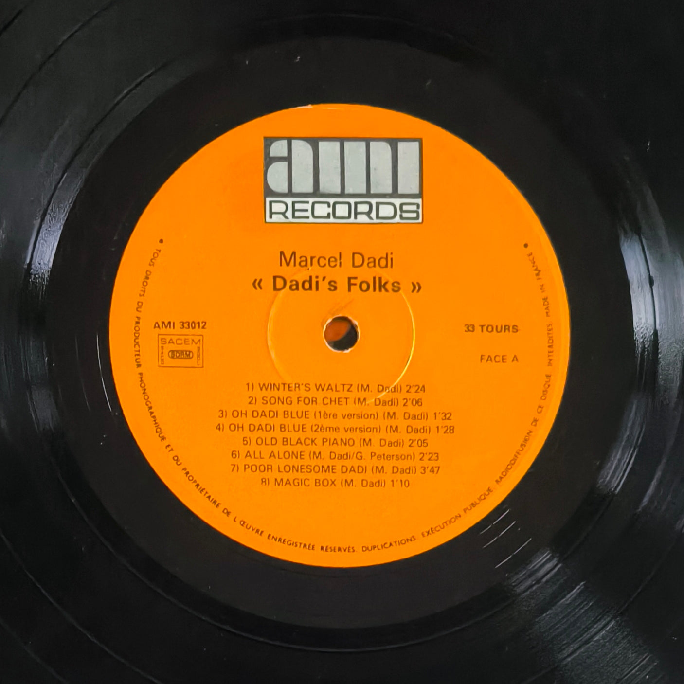 MARCEL DADI - Dadi's Folks