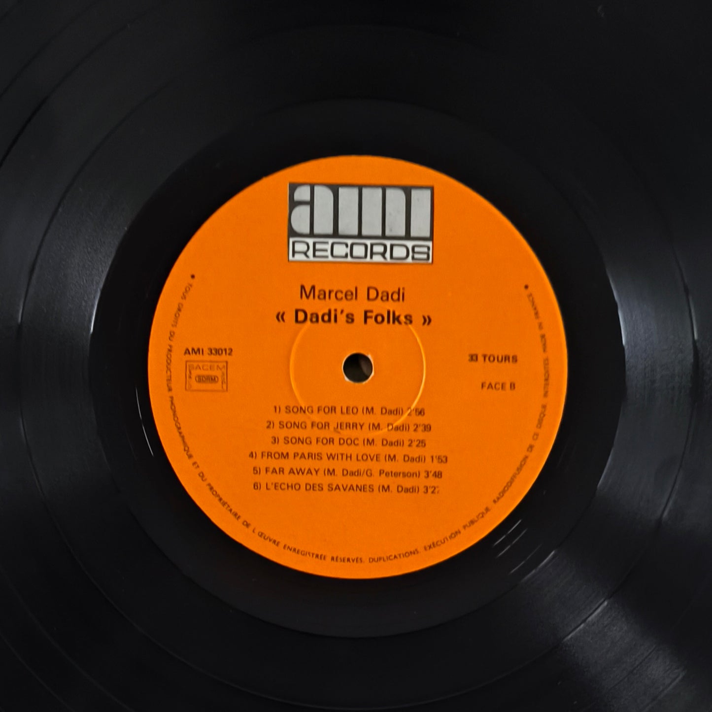 MARCEL DADI - Dadi's Folks