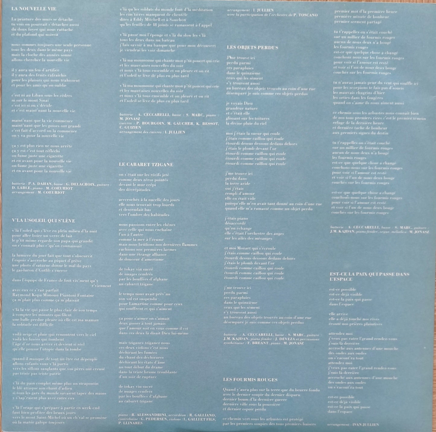 MICHEL JONASZ - La nouvelle vie