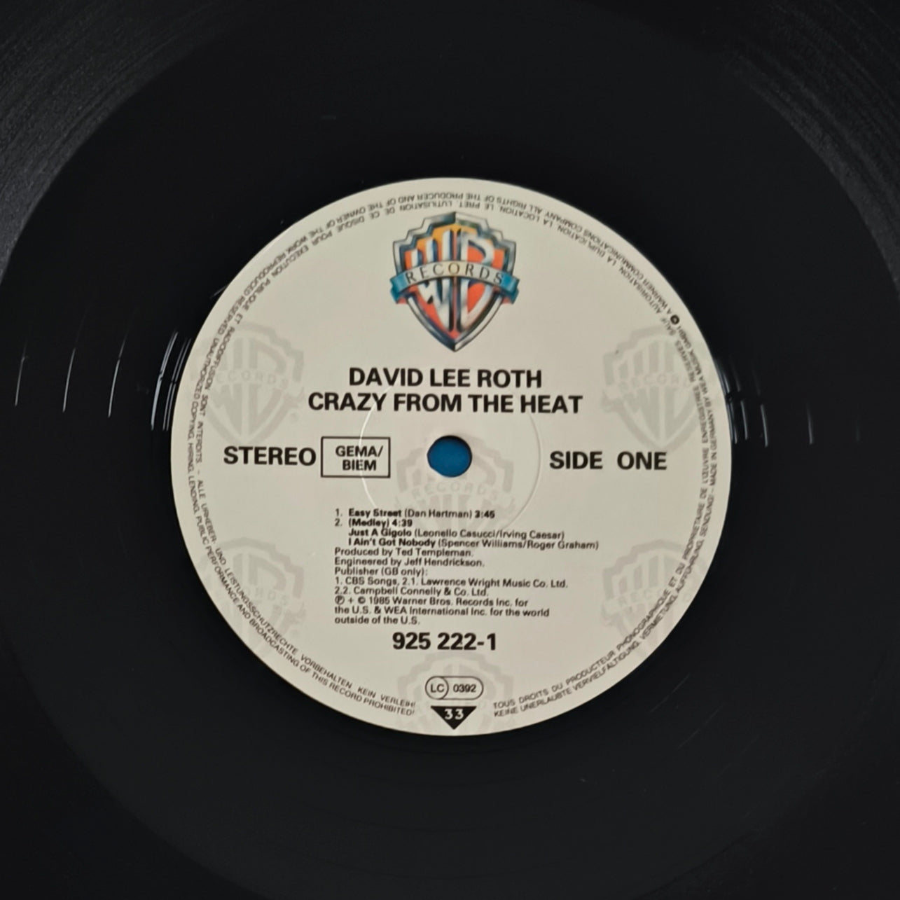 DAVID LEE ROTH - Crazy From The Heat