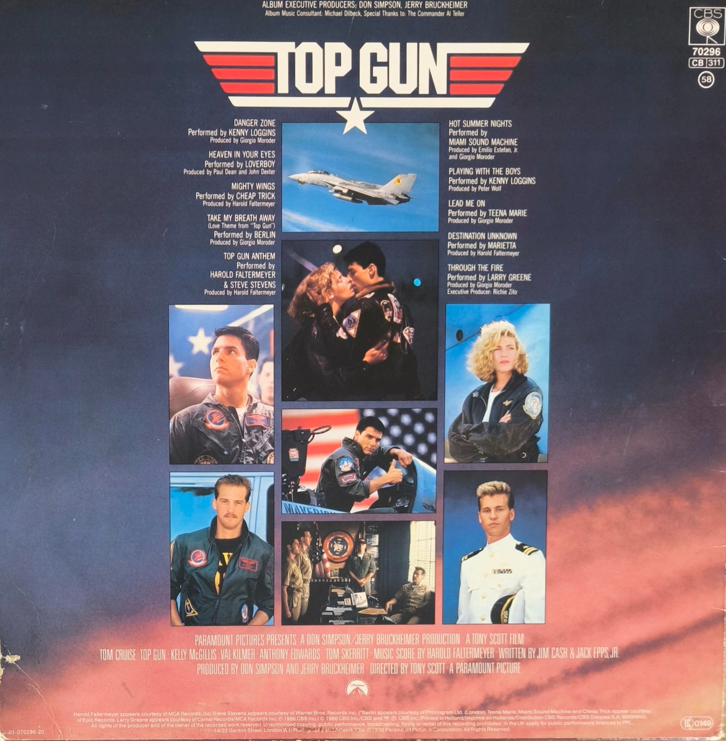 TOP GUN - Original Motion Picture Soundtrack
