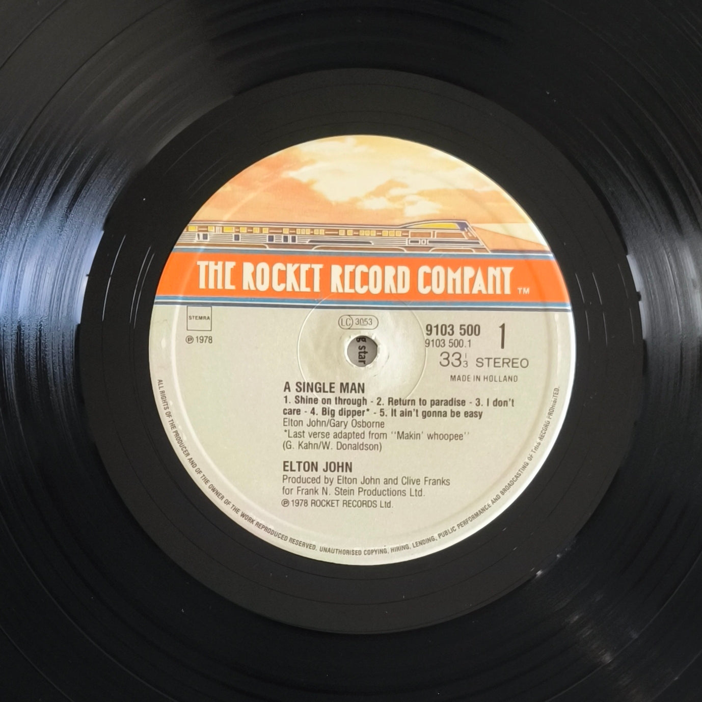 ELTON JOHN - A single Man