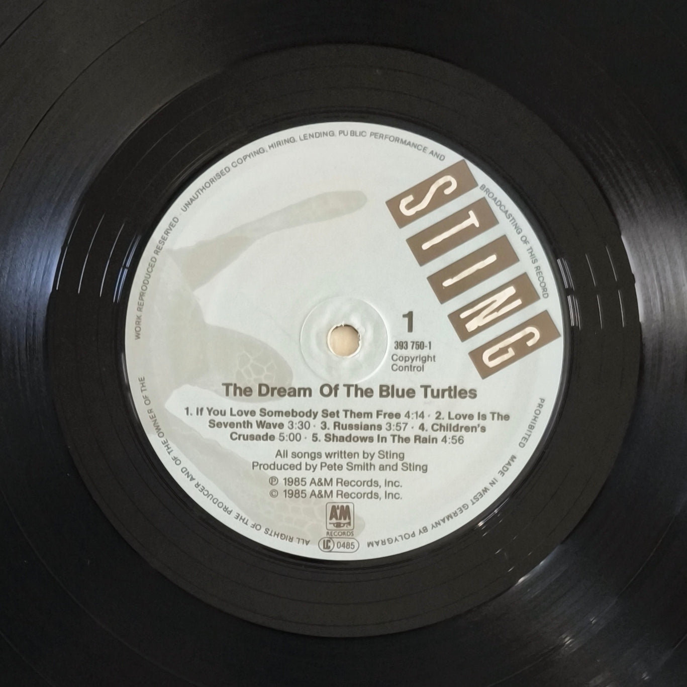 STING - The Dream Of The Blue Turtles