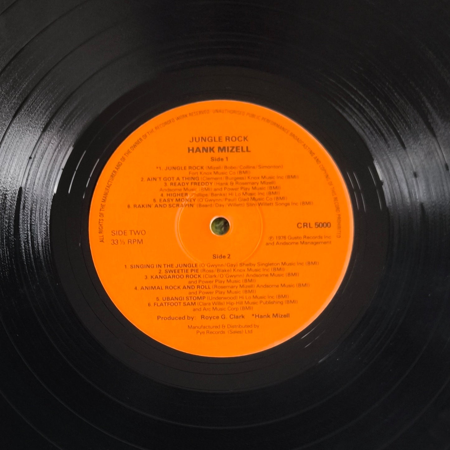 HANK MIZELL - Jungle Rock