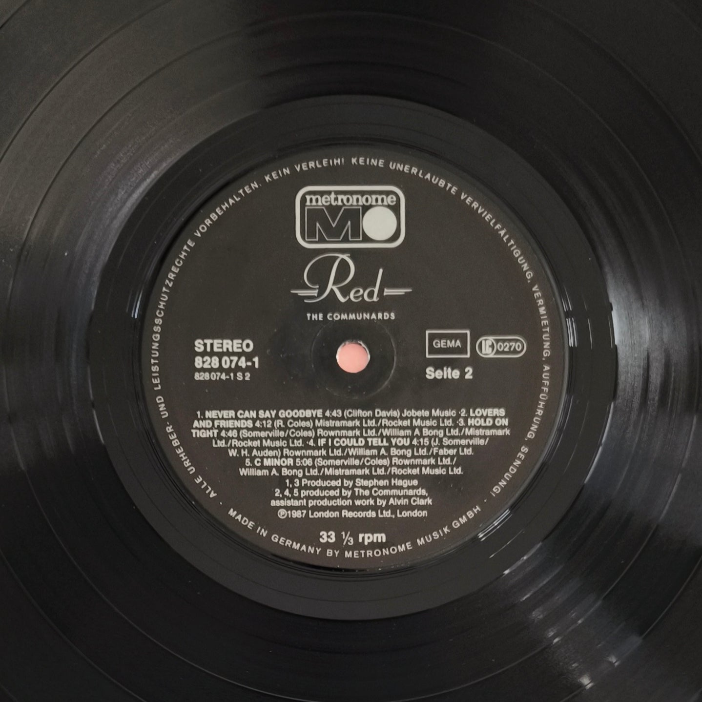 THE COMMUNARDS - Red