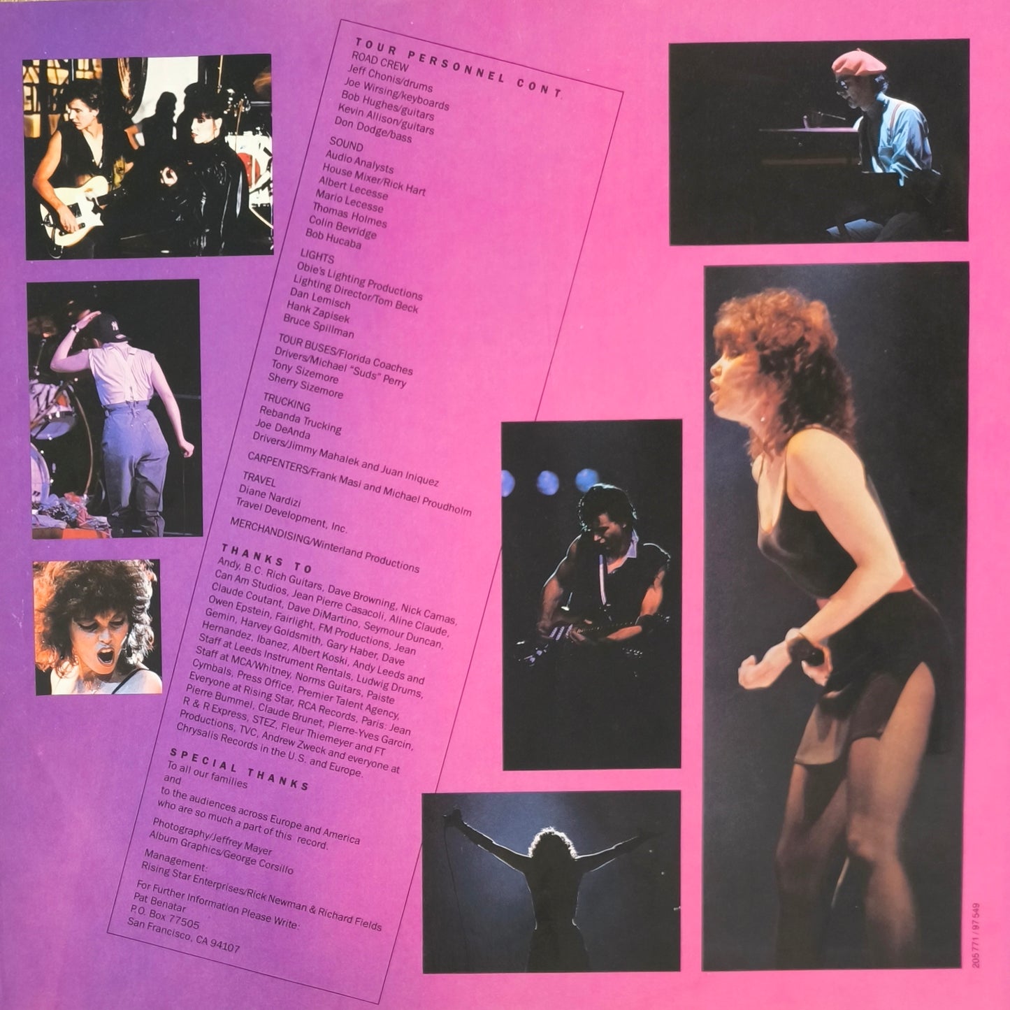 PAT BENATAR - Live From Earth