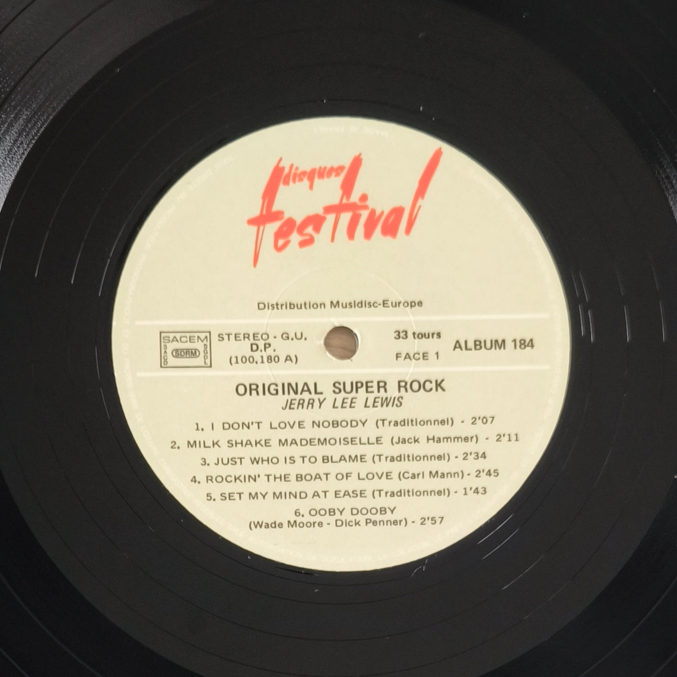 JERRY LEE LEWIS - Golden Rock (Coffret 4 vinyles)