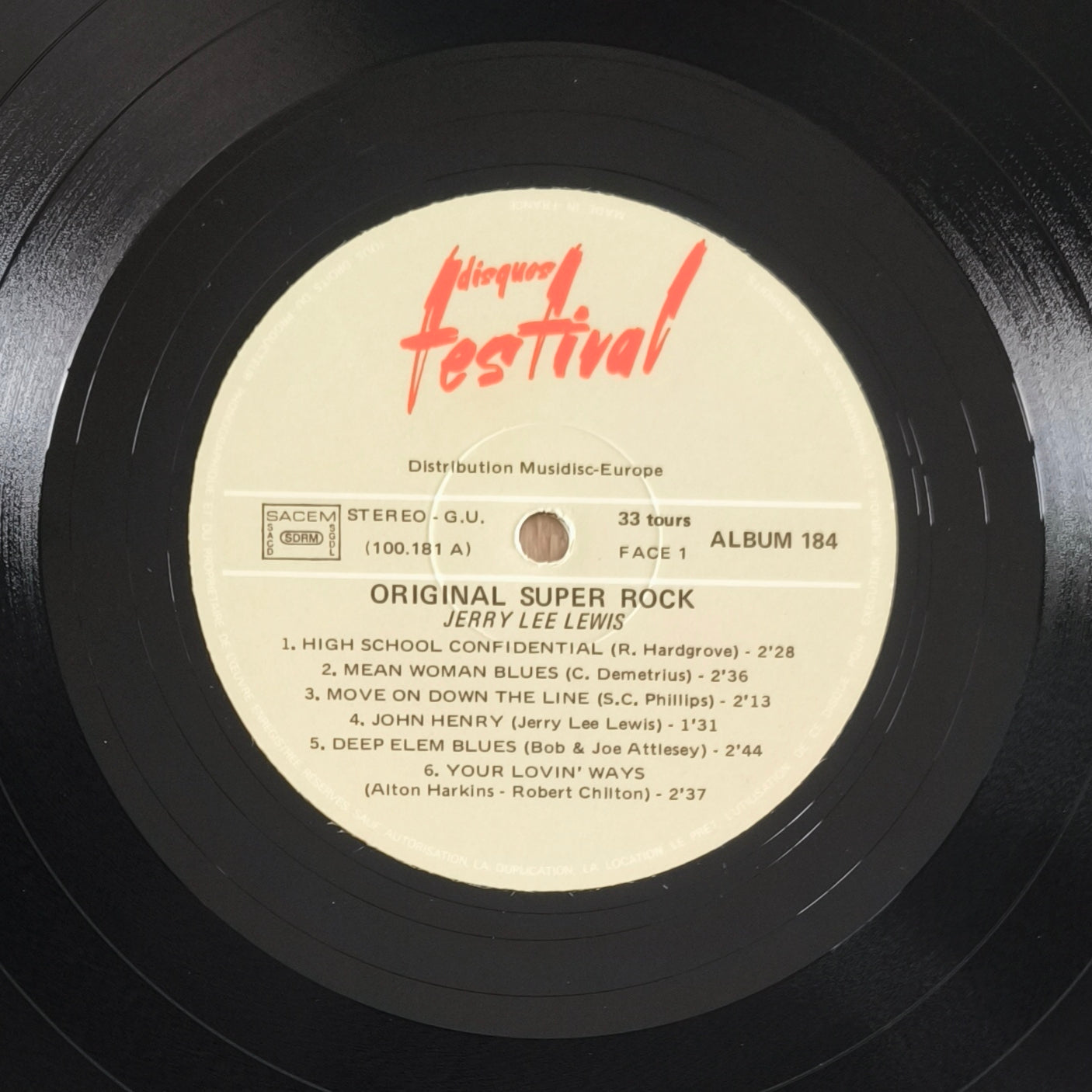 JERRY LEE LEWIS - Golden Rock (Coffret 4 vinyles)