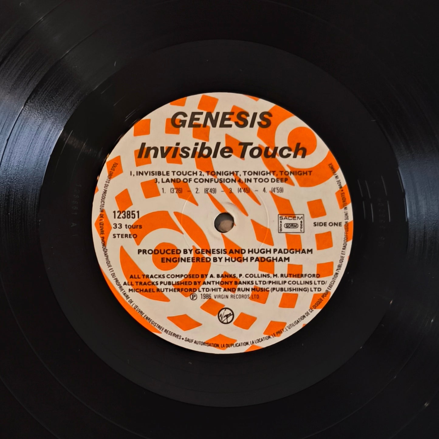 GENESIS - Invisible Touch