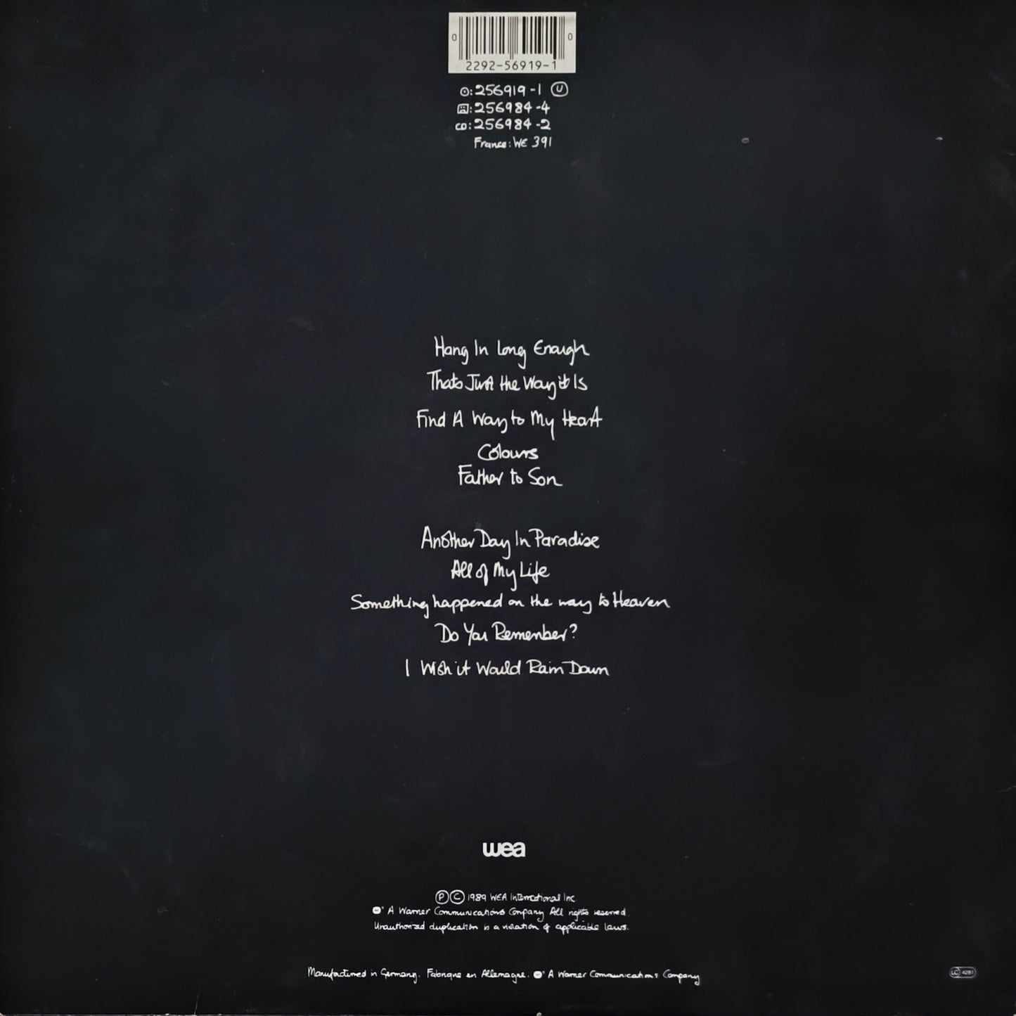 PHIL COLLINS - ...But Seriously