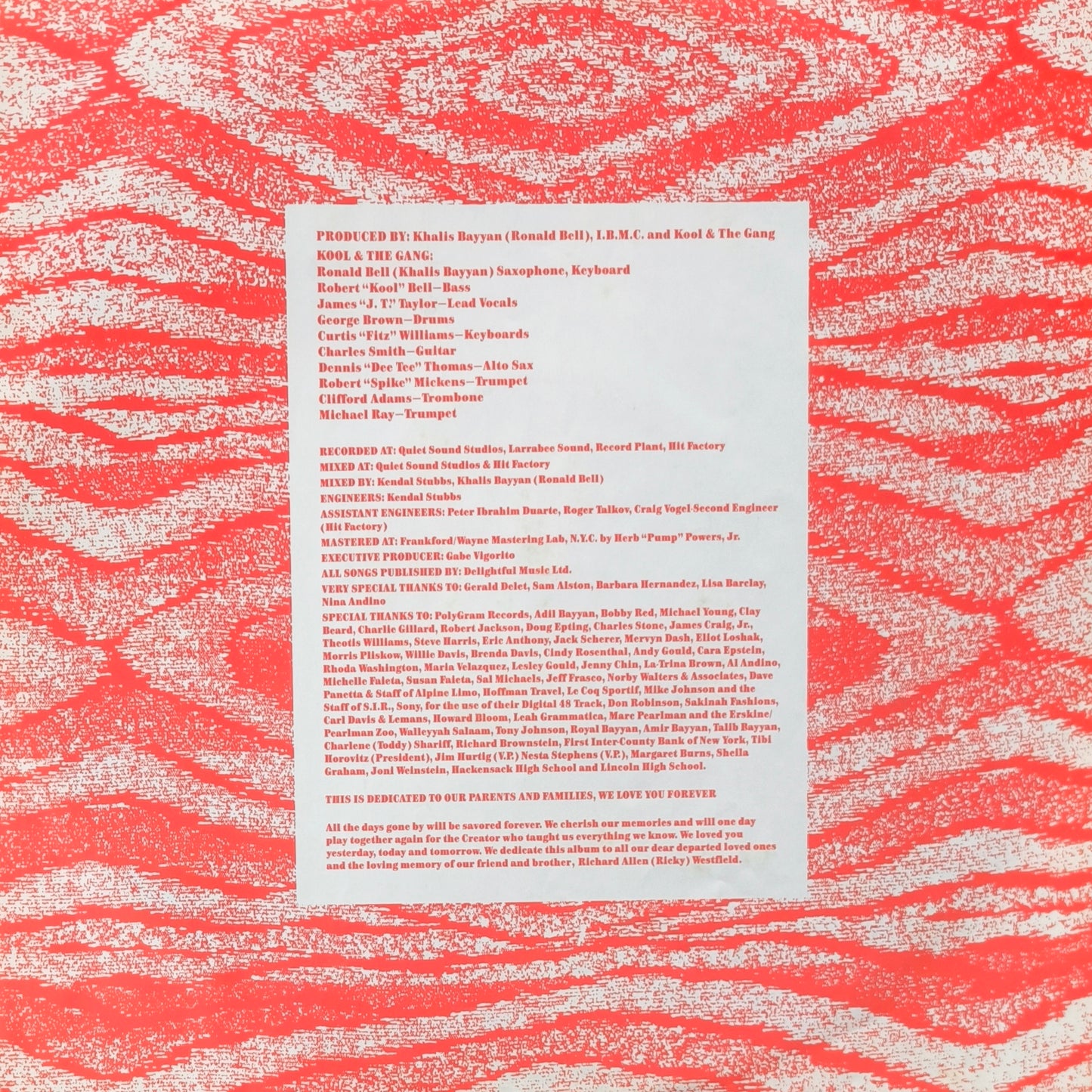 KOOL & THE GANG - Forever