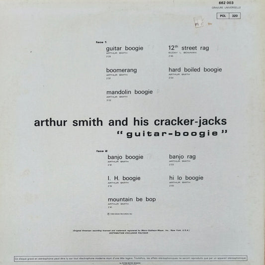 ARTHUR SMITH AND HIS CRACKER JACKS - Guitar Boogie