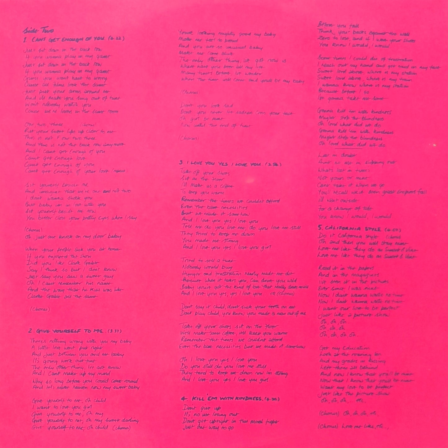 EDDY GRANT - Can't Get Enough