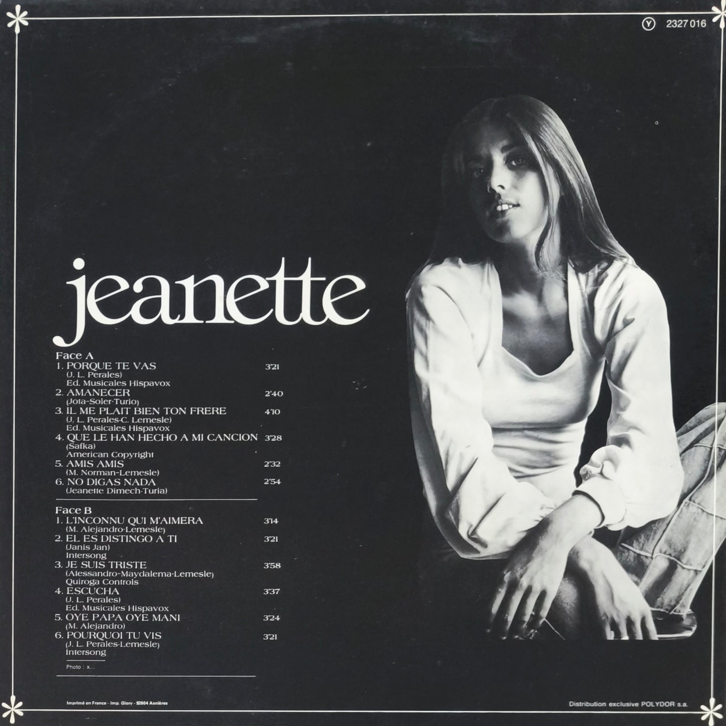 JEANETTE - Porque Te Vas