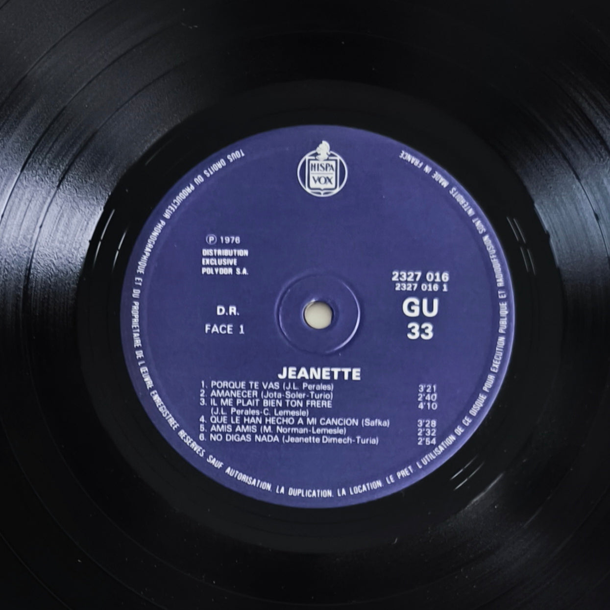 JEANETTE - Porque Te Vas