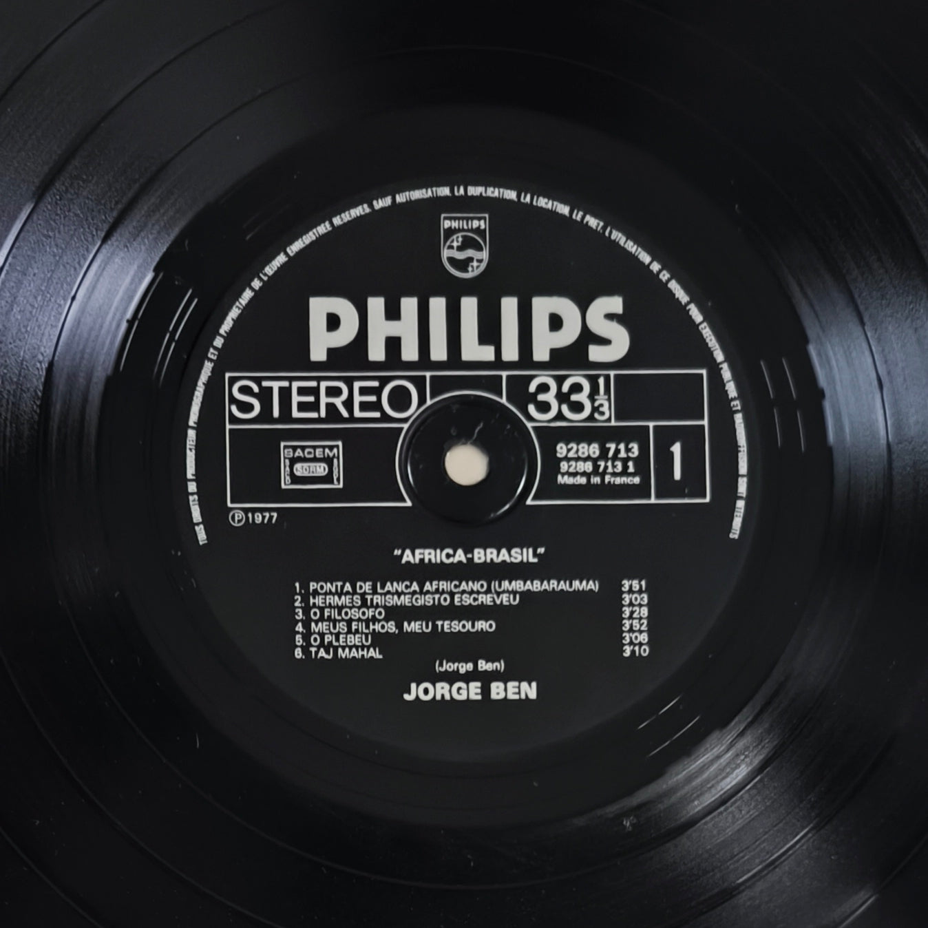 JORGE BEN - Africa Brasil