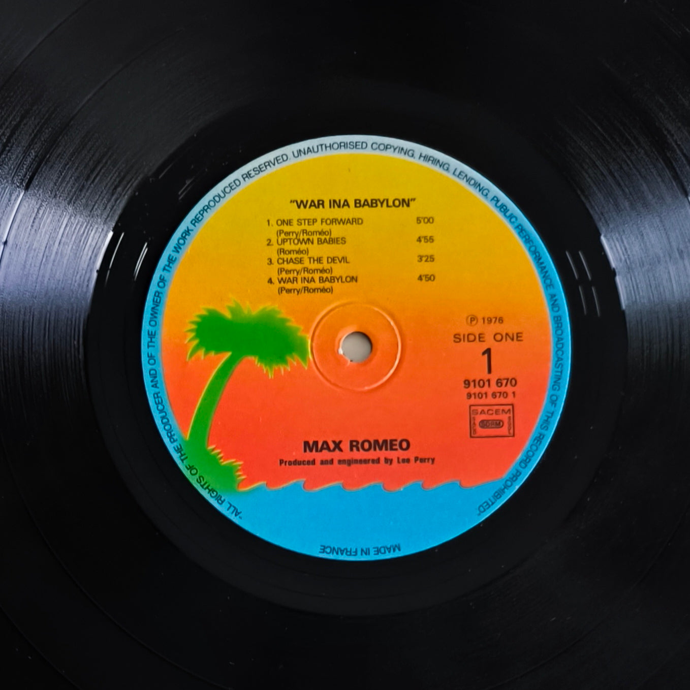 MAX ROMEO & THE UPSETTERS - War Ina Babylon