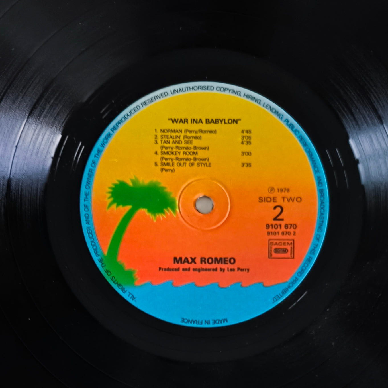 MAX ROMEO & THE UPSETTERS - War Ina Babylon