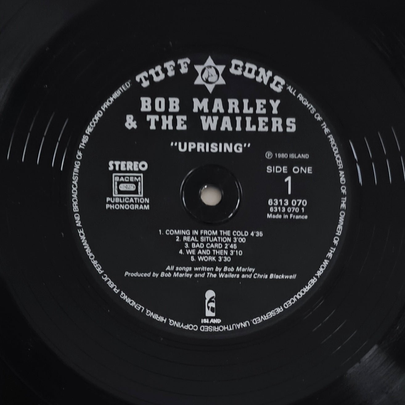 BOB MARLEY & THE WAILERS - Uprising