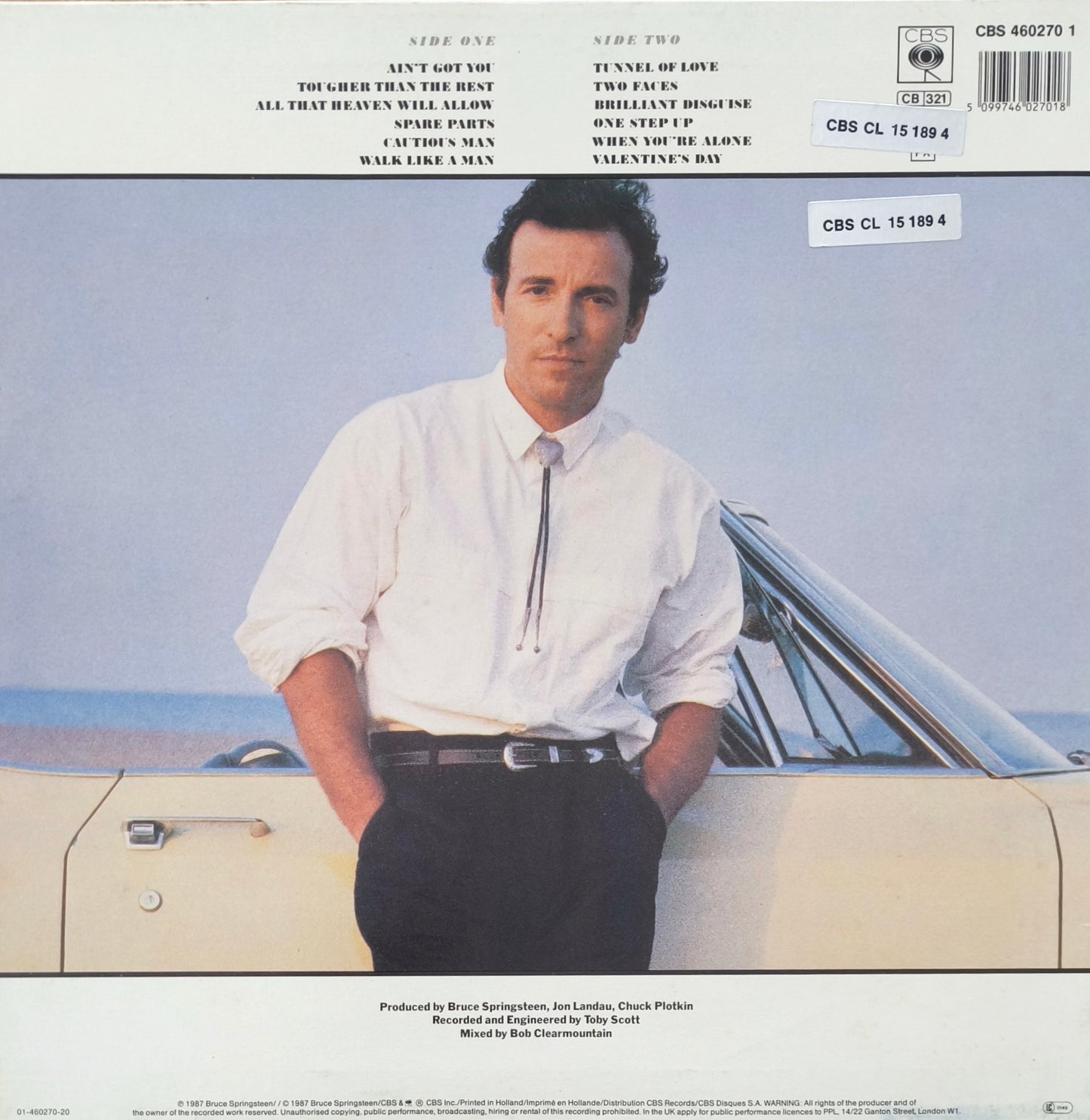 BRUCE SPRINGSTEEN - Tunnel Of Love