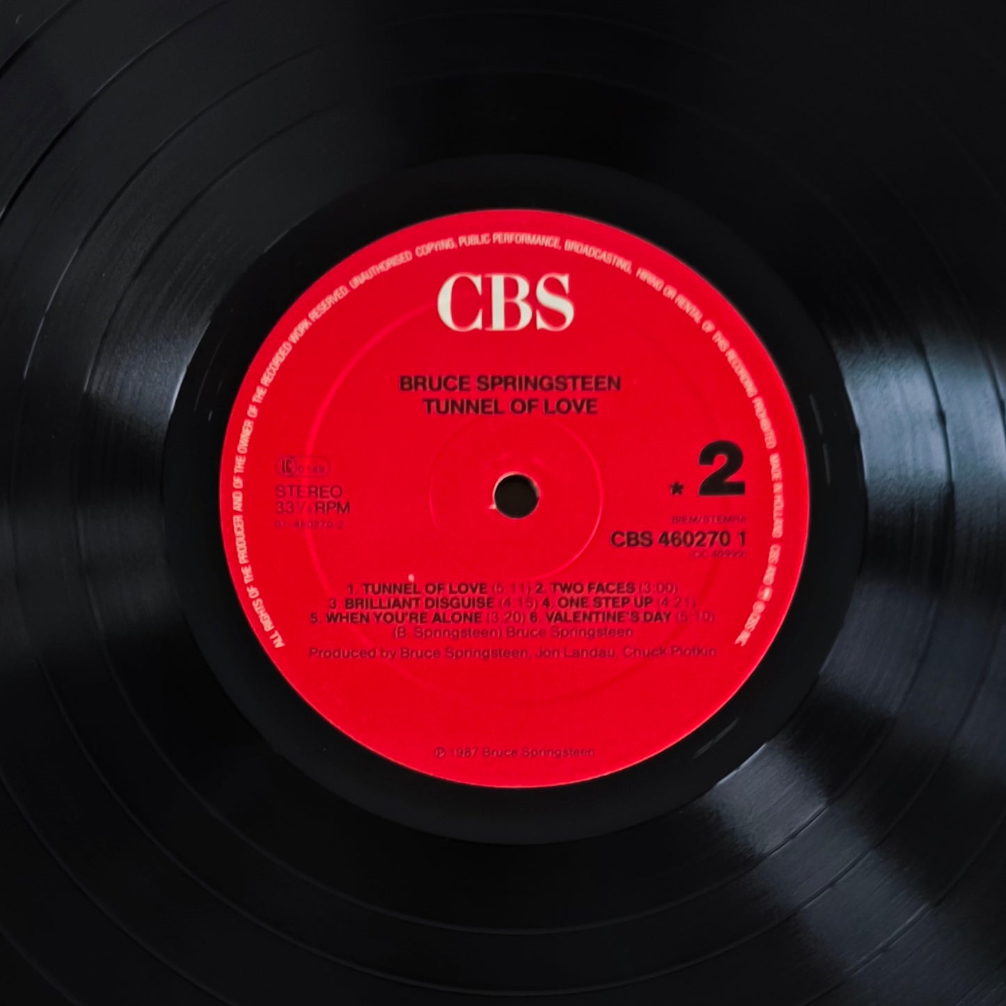 BRUCE SPRINGSTEEN - Tunnel Of Love