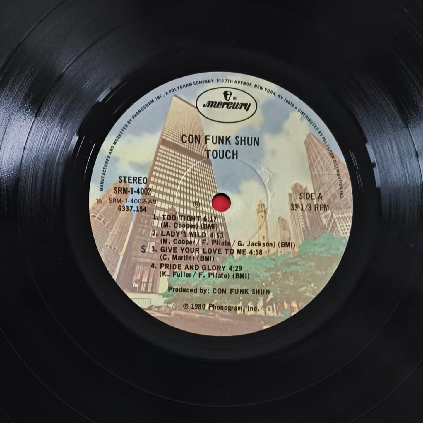 CON FUNK SHUN - Touch (Pressage US)