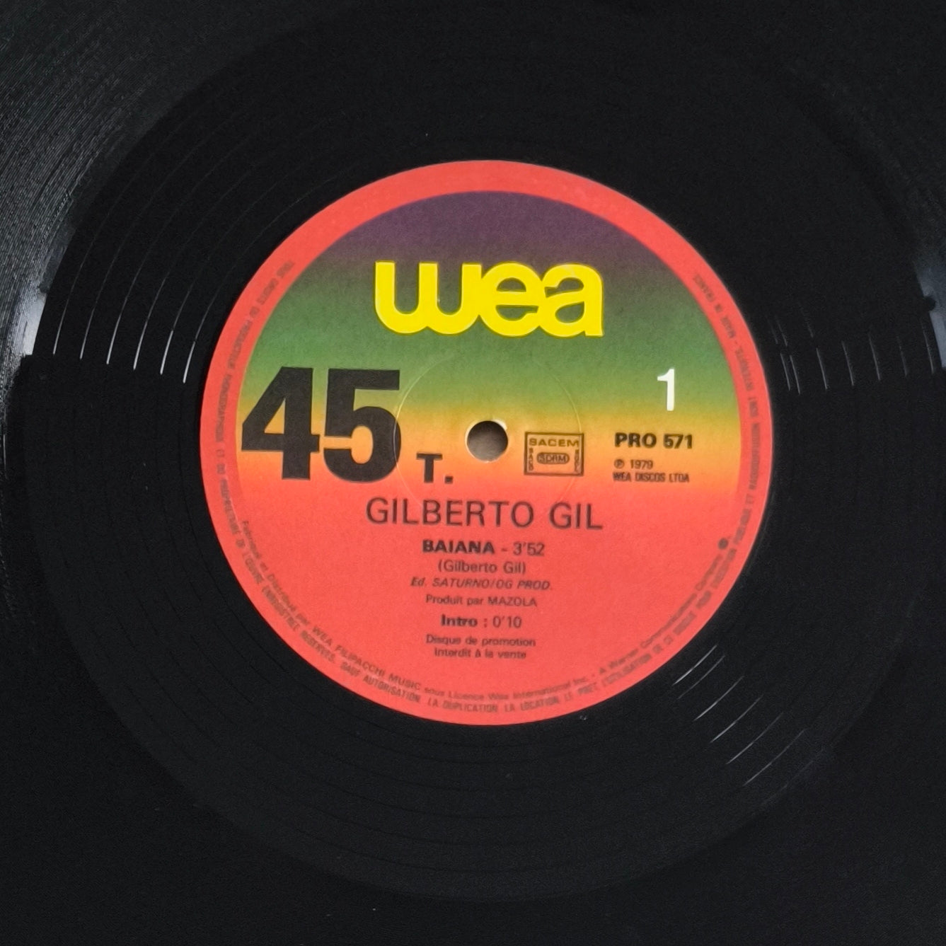 GILBERTO GILL - Baiana