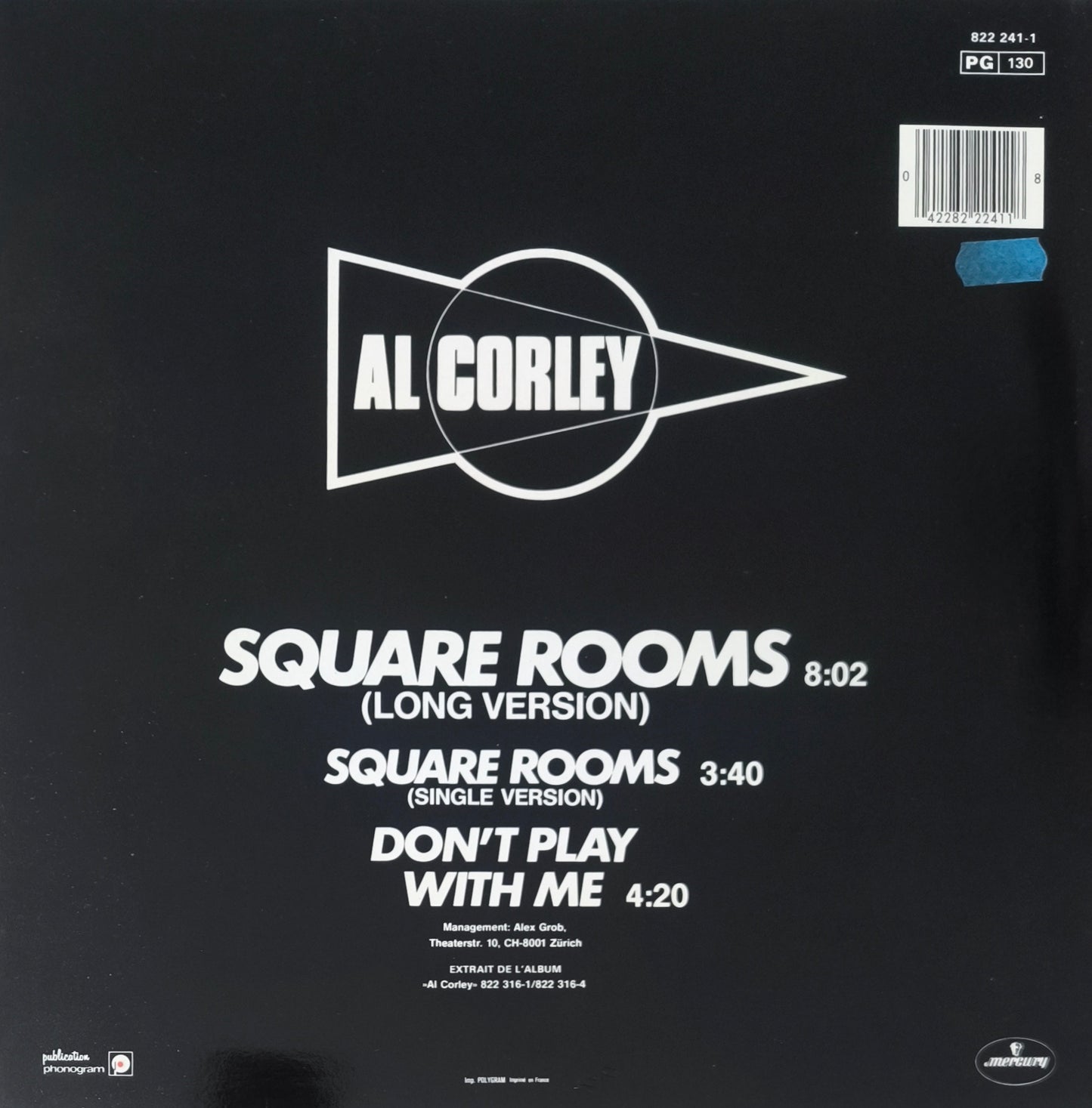 AL CORLEY -  Square Rooms
