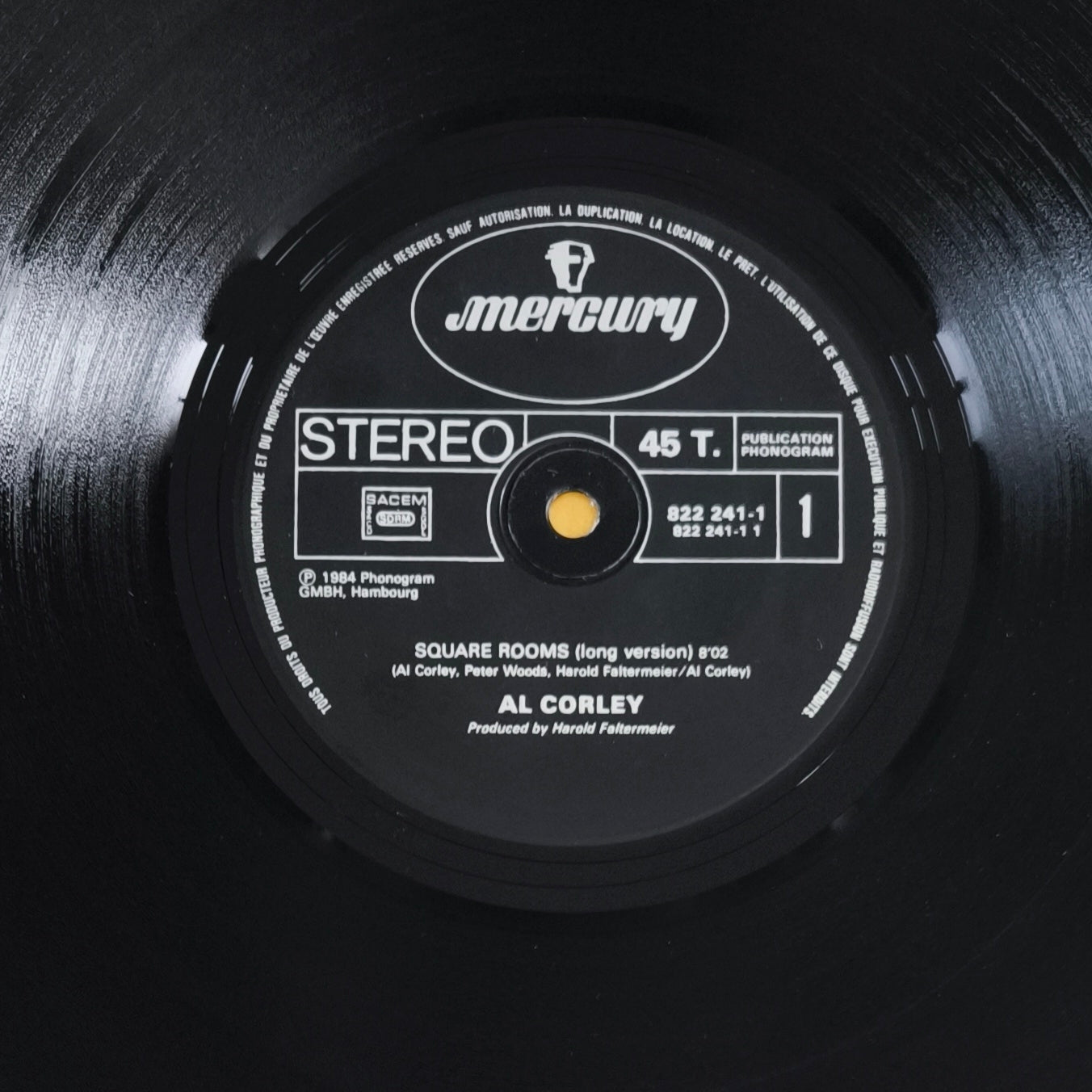 AL CORLEY -  Square Rooms