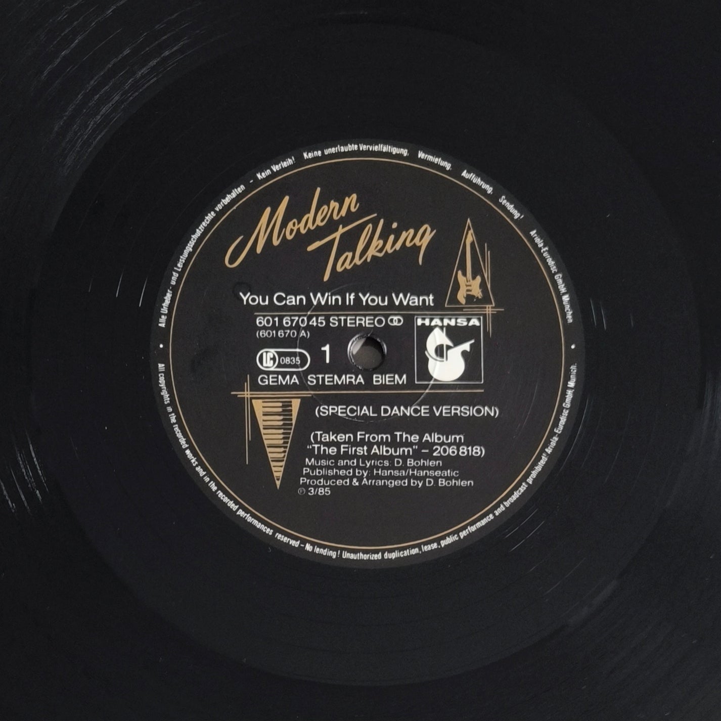 MODERN TALKING - You Can Win If You Want (Special Dance Version)