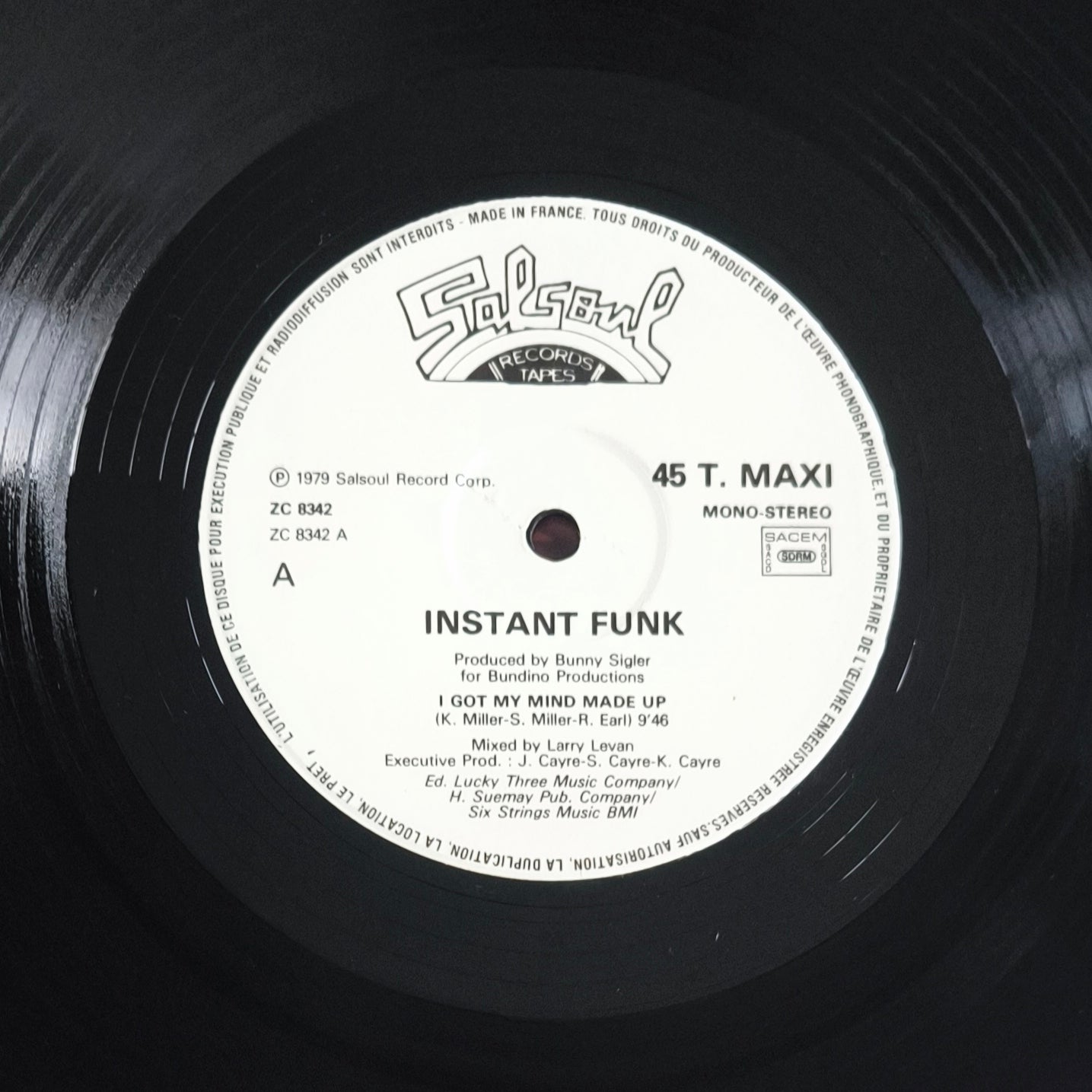 INSTANT FUNK - I Got My Mind Made Up