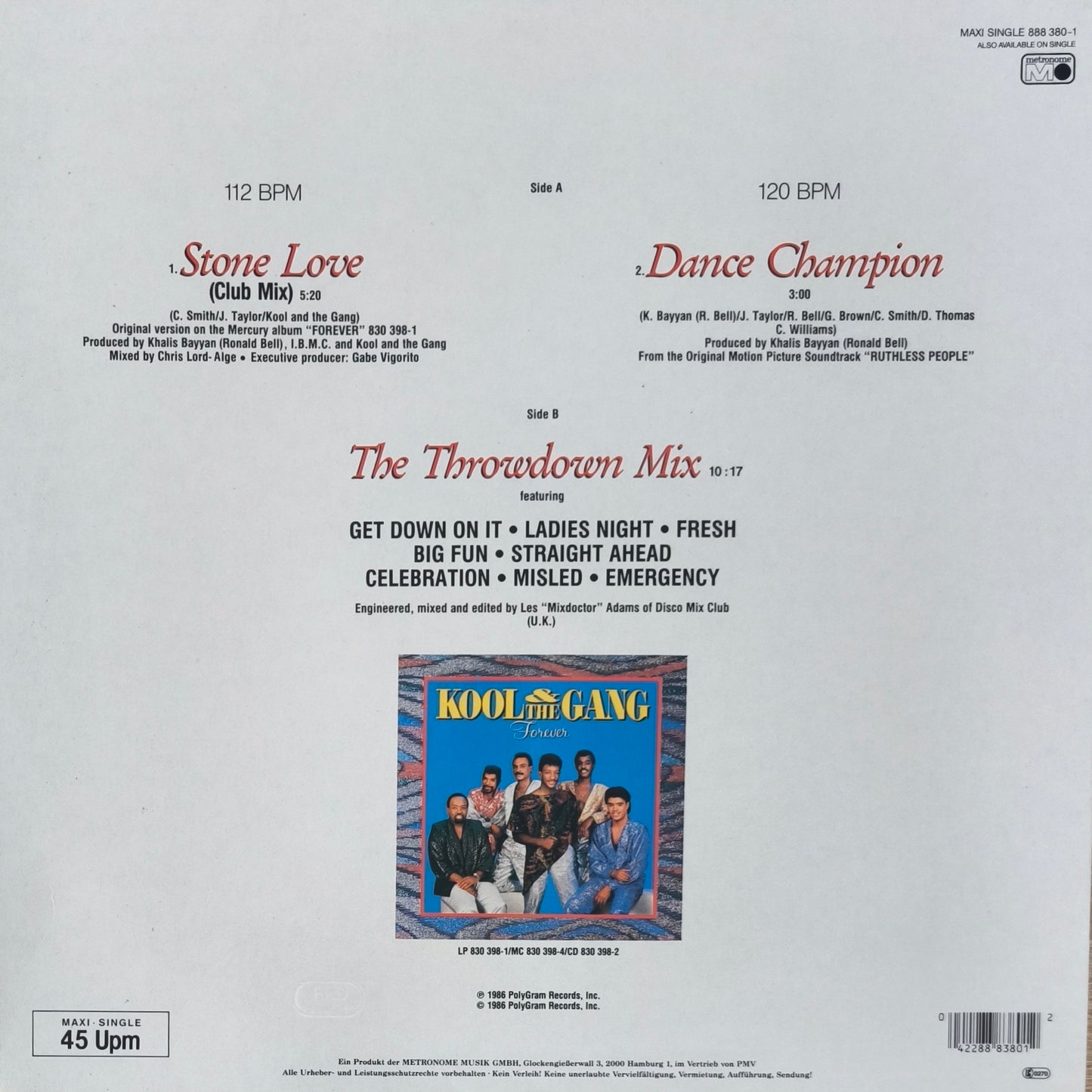 KOOL & THE GANG - Stone Love (Club Mix)