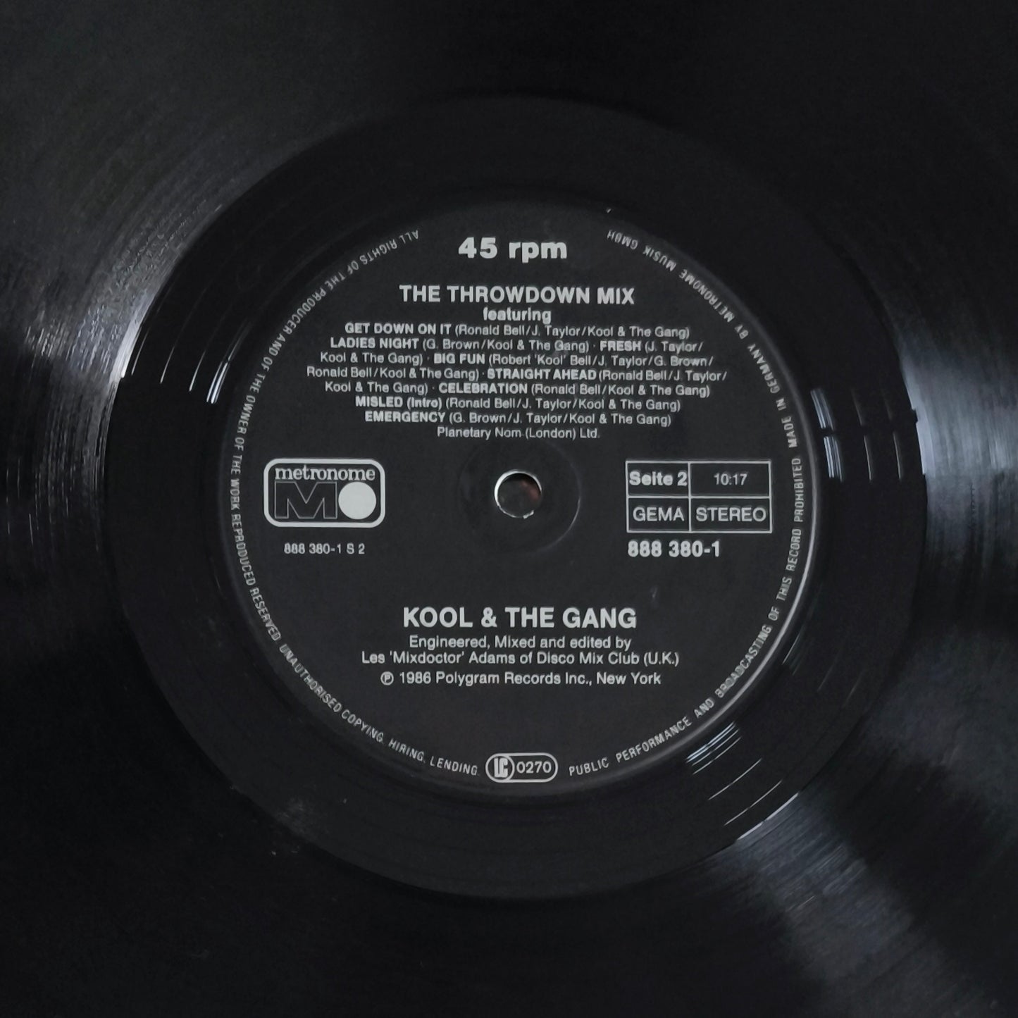 KOOL & THE GANG - Stone Love (Club Mix)