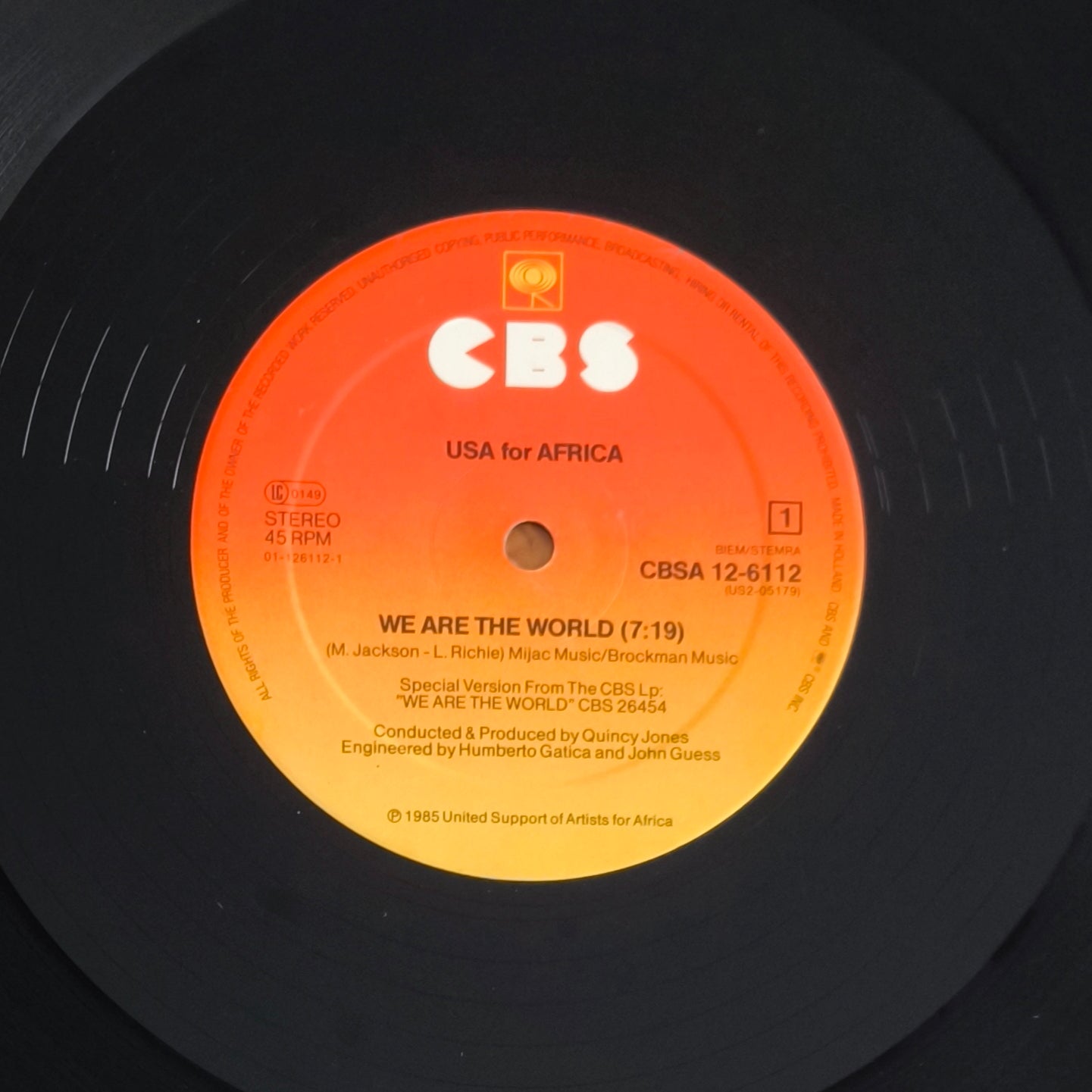 USA FOR AFRICA - We Are The World