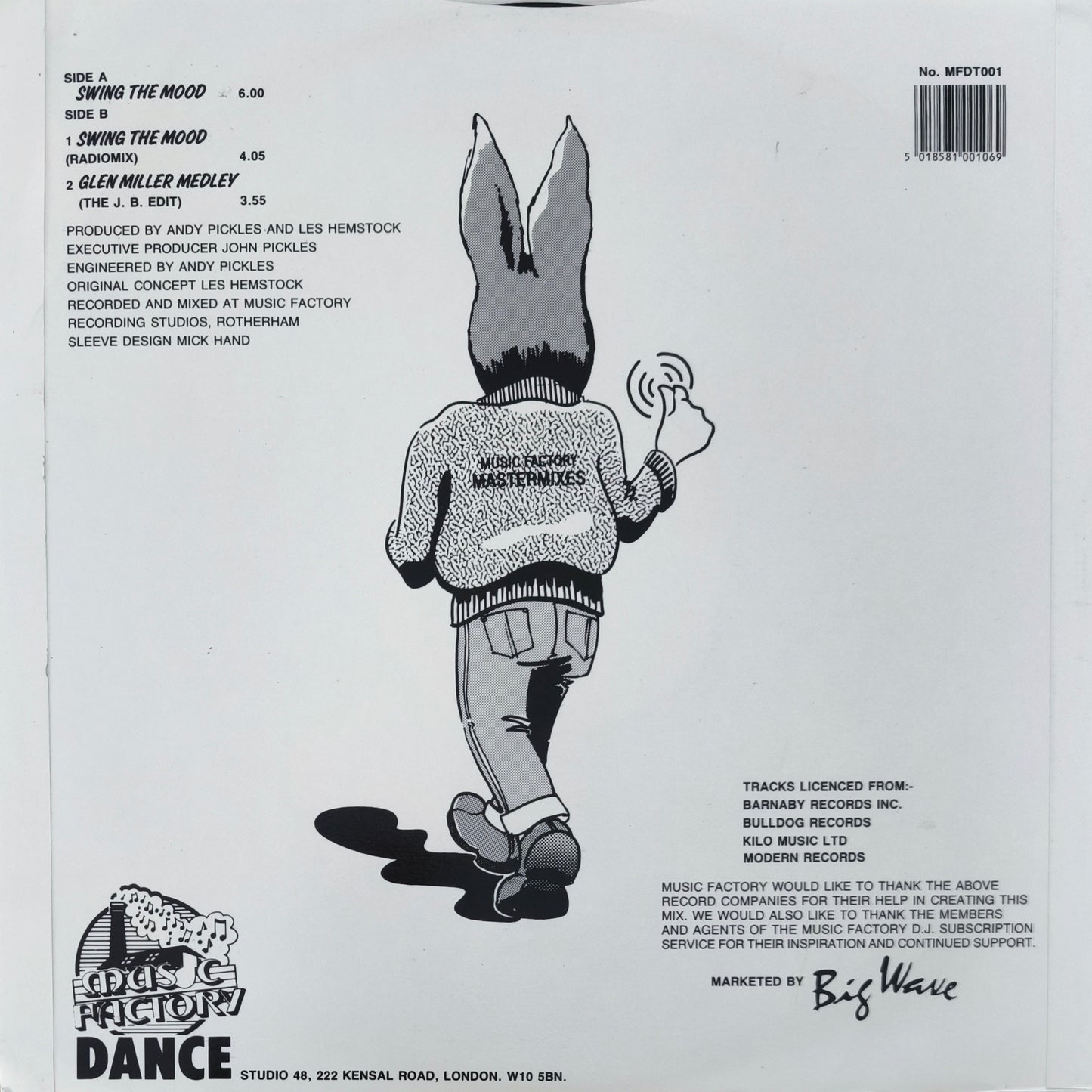 JIVE BUNNY AND THE MASTERMIXERS - Swing The Mood