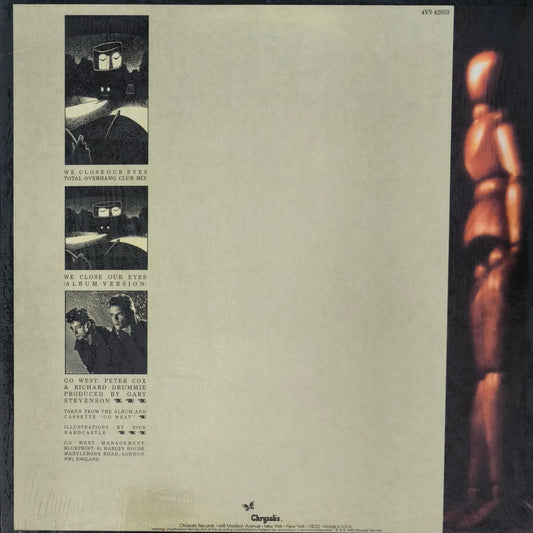 GO WEST - We Close Our Eyes (Total Overhang Club Mix) (Pressage US)