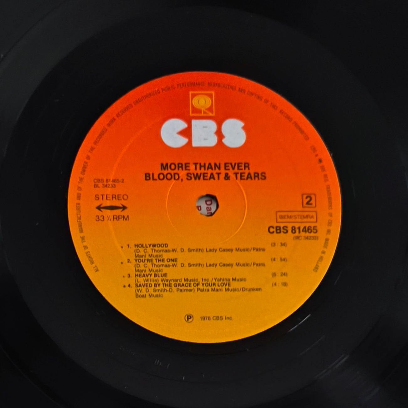 BLOOD, SWEAT & TEARS - More Than Ever