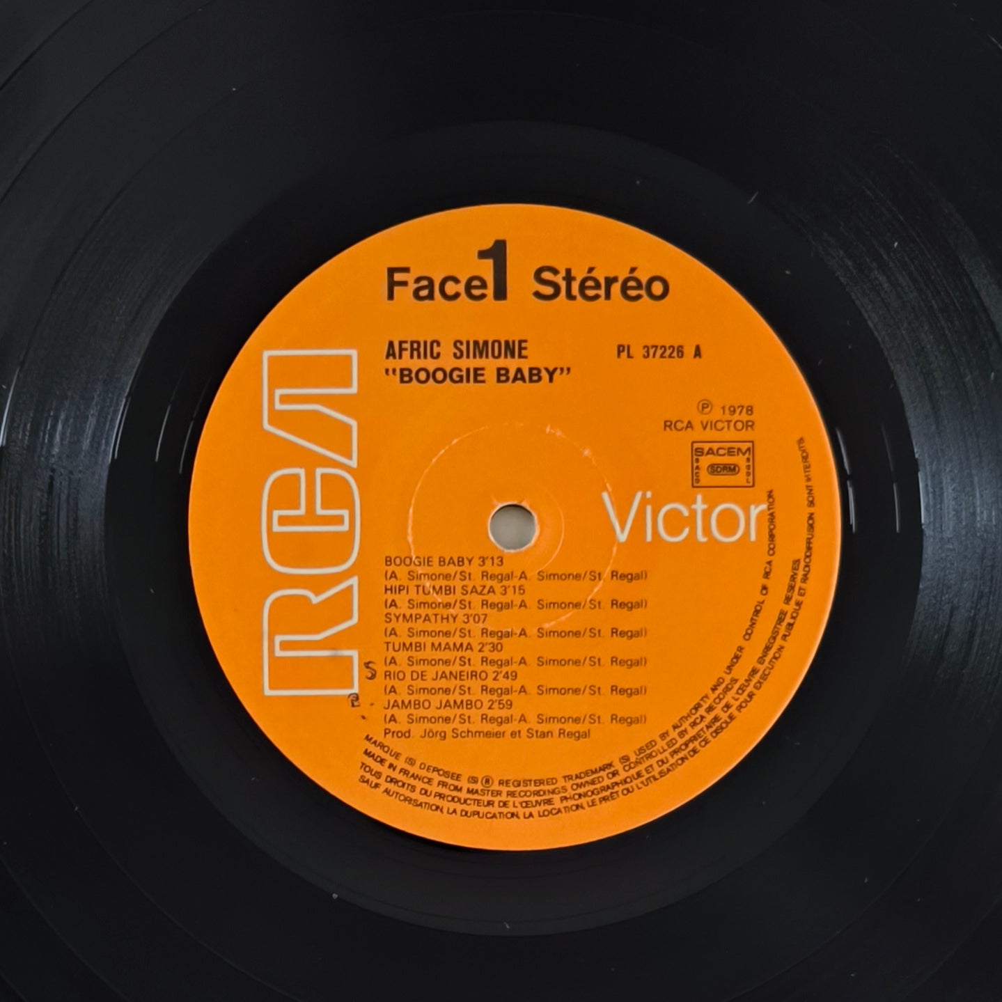 AFRIC SIMONE - Boogie Baby