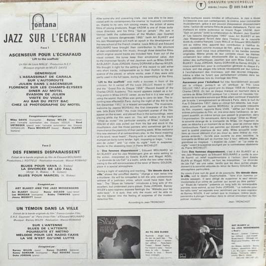 MILES DAVIS QUINTET / ART BLAKEY AND THE JAZZ MESSENGERS / BARNEY WILEN - Jazz Sur L'écran