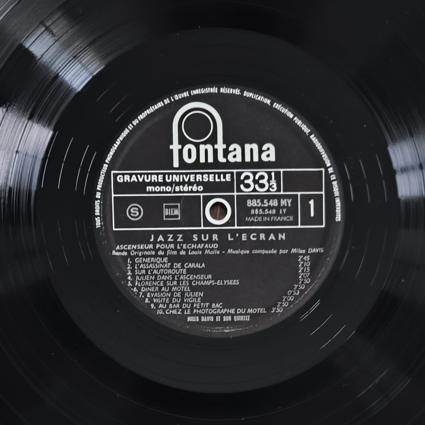 MILES DAVIS QUINTET / ART BLAKEY AND THE JAZZ MESSENGERS / BARNEY WILEN - Jazz Sur L'écran