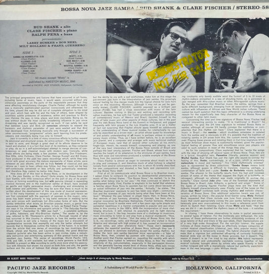 BUD SHANK & CLARE FISHER - Bossa Nova Jazz Samba