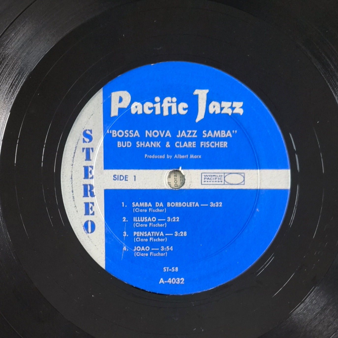 BUD SHANK & CLARE FISHER - Bossa Nova Jazz Samba