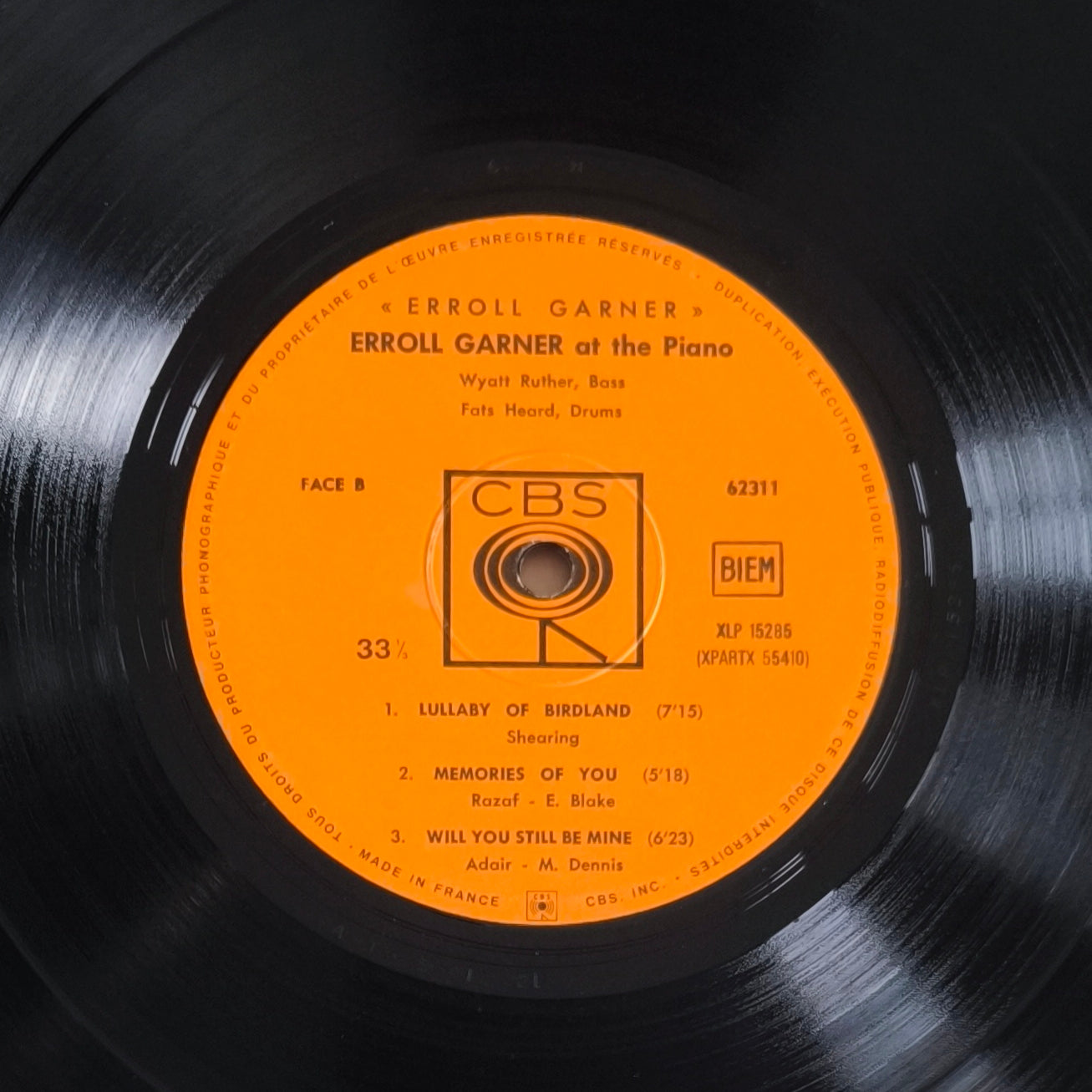 ERROLL GARNER - Erroll Garner At The Piano