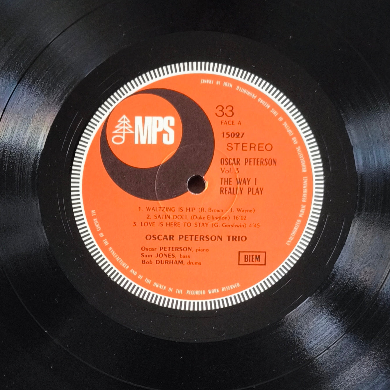 OSCAR PETERSON - The Way I Really Play